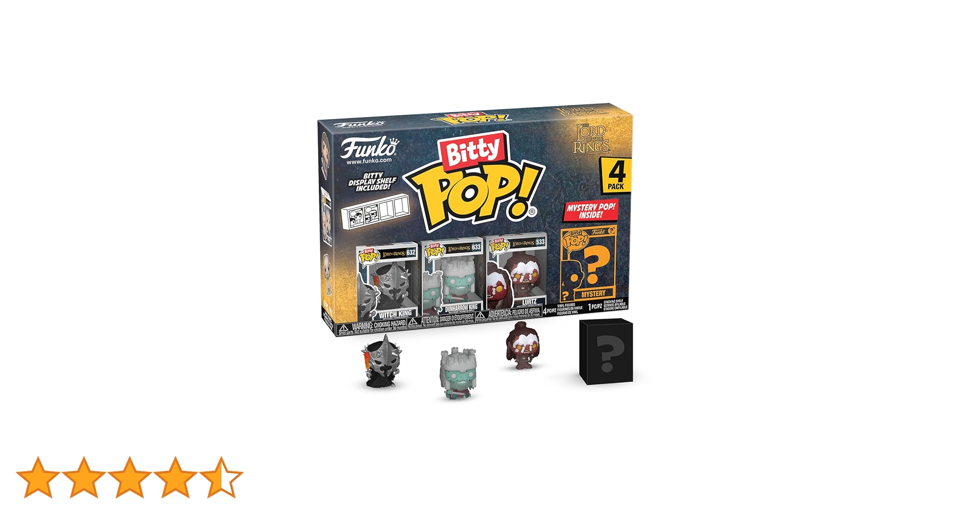 Funko Bitty Pop! ロード・オブ・ザ・リング 4個セット Amazon | Funko ロードオブザリング シリーズ4 Bitty POP! THE LORD OF